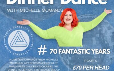 70th Anniversary  Dinner Dance with Michelle McManus